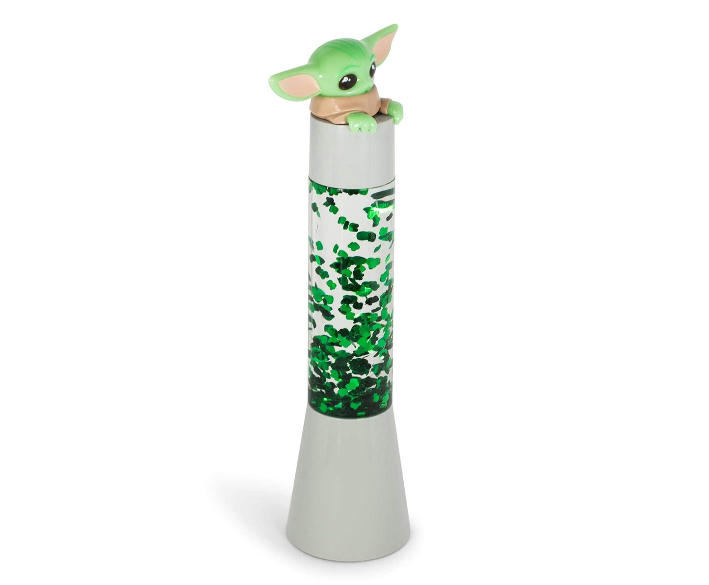 Skorter | Star Wars The Mandalorian The Child 14-Inch 3D Glitter Motion Lamp Light - Green