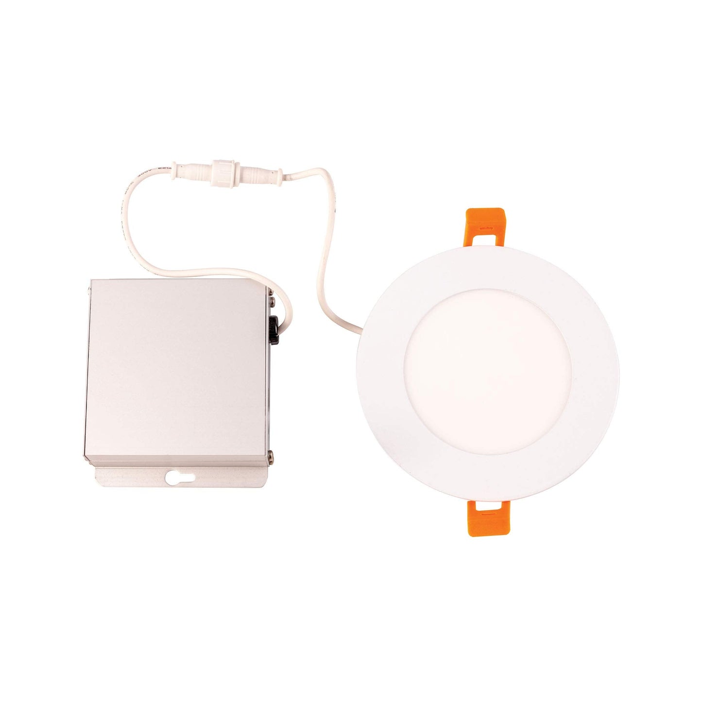 Skorter | Elk Home 4-inch round recessed light - white integrated LED, aluminum steel finish