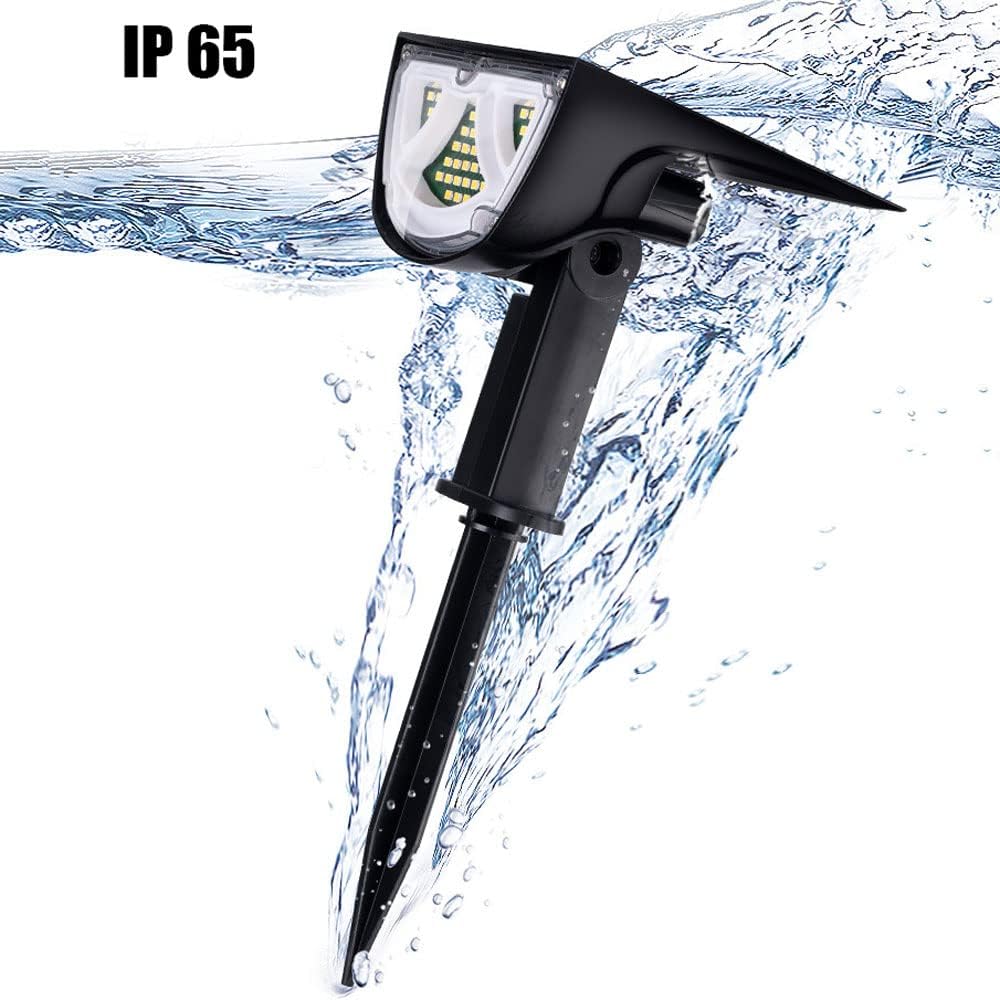 Skorter | Solar LED Spotlight – Outdoor lighting with solar panel for garden and pathways