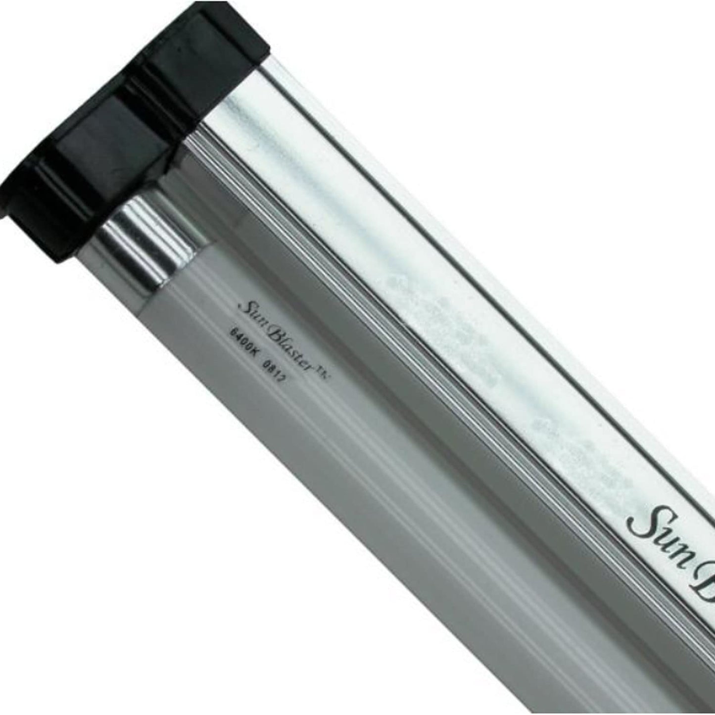 Skorter | Sunblaster T5Ho 17W Hydroponic Grow Light Lamp, 6400K, Nanotech Reflector, Silver,