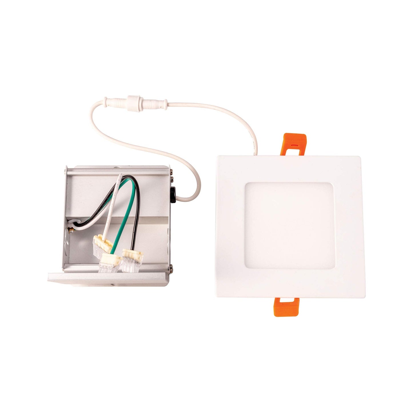Skorter | Elk Lighting 4" White Integrated Led Recessed Light - Thomas Lr11044, Alloy Steel