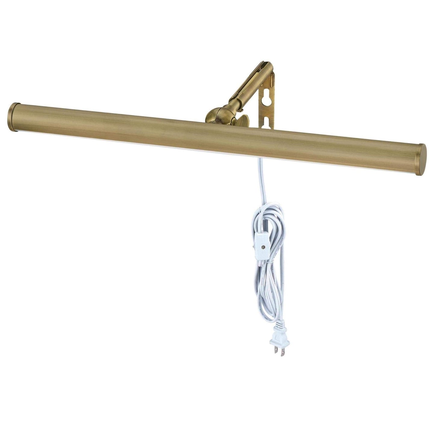 Skorter | Westinghouse 14" Adjustable LED Picture Lighting, 4W, Antique Brass, 3000K, Decorative Hinge