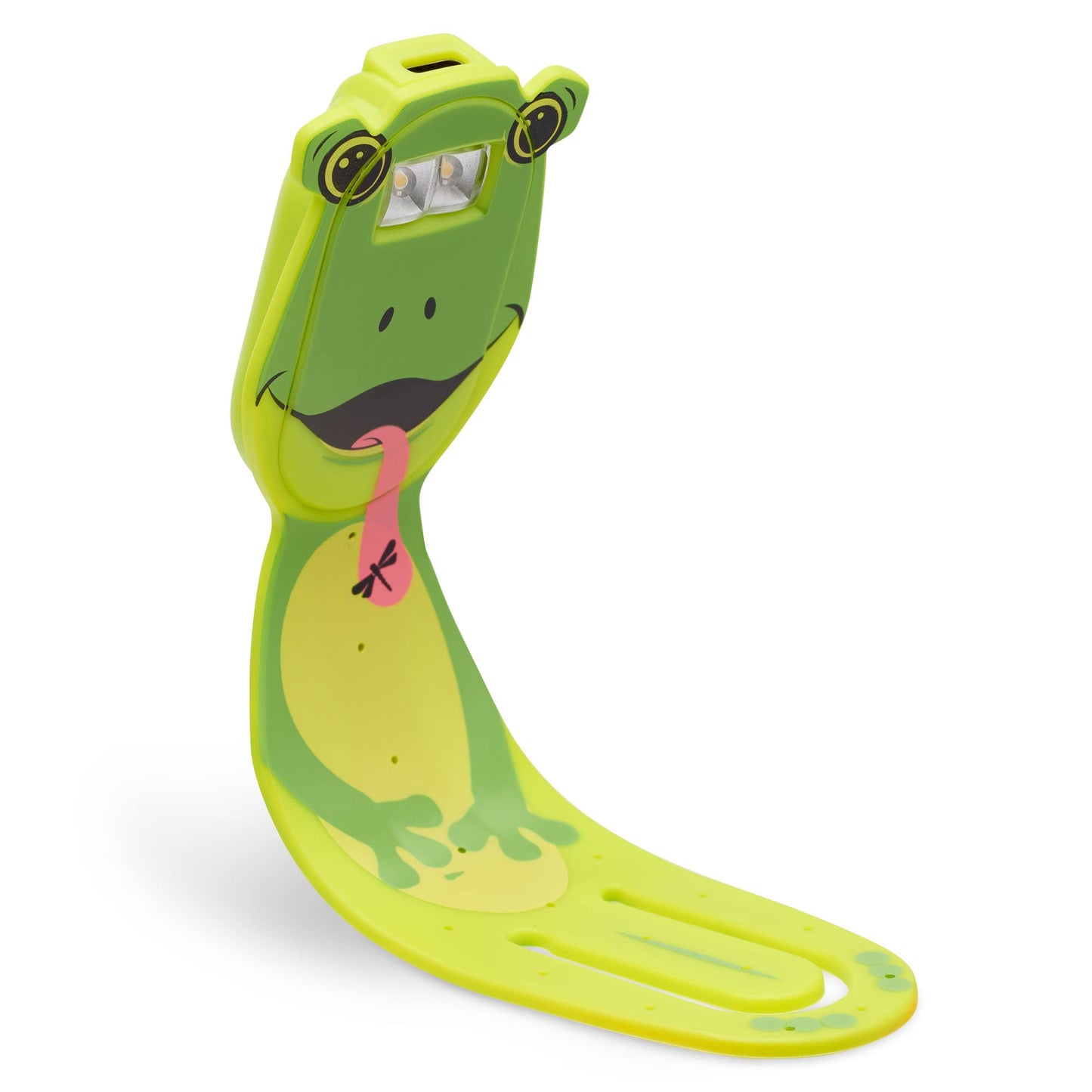 Skorter | Gifts for readers and writers Flexilight Pal rechargeable bookmark LED reading light - Frog
