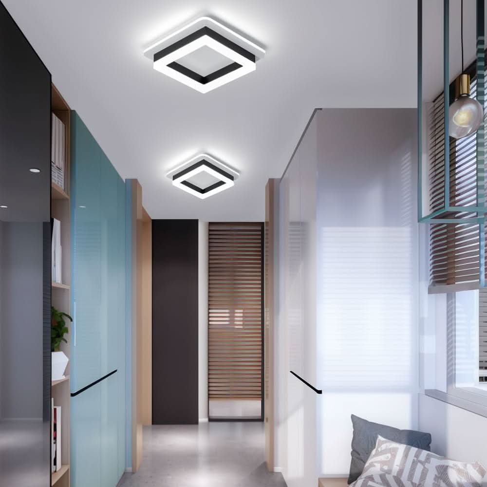 Skorter | Square LED Ceiling Light for Modern Interiors