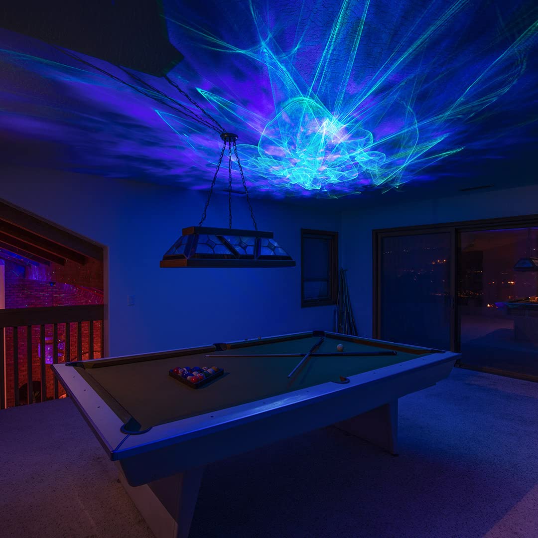 Skorter | Blisslights Ark Lite Led Aurora Projector - Green/blue laser nebula mood lamp night light