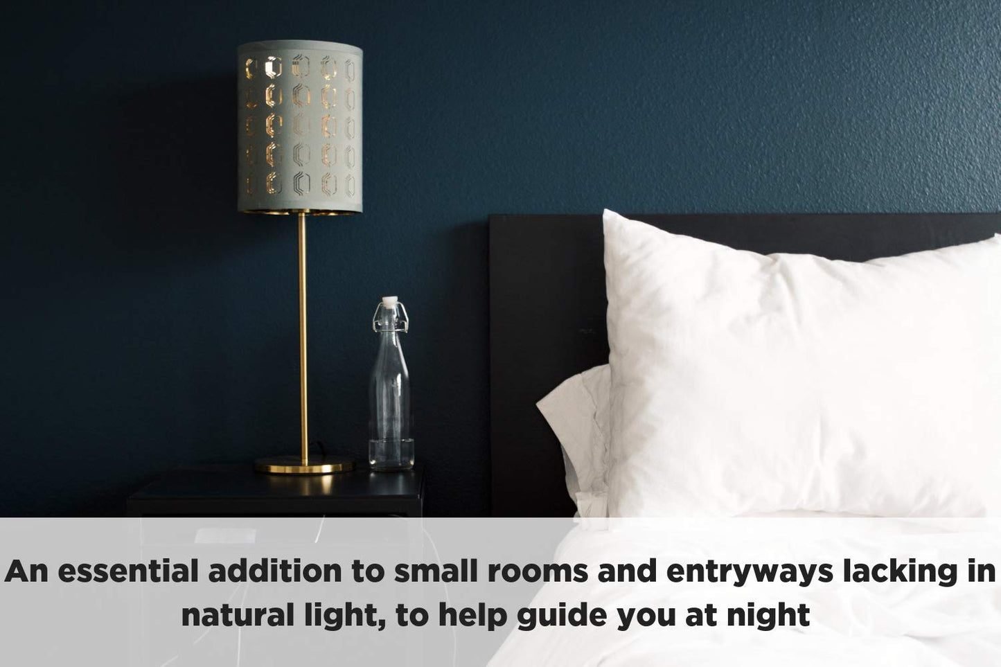 Skorter | Westek Led Motion Sensor Night Light - Energy Efficient, Twilight/Daylight, Warm Glow, Ultra-Thin, White