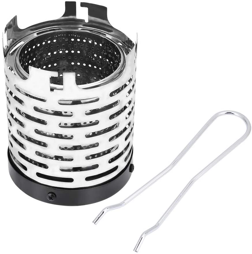 Skørter | Dilwe Camping Burners Camping Mini Heater Portable Stainless Steel Tent Heating Cover with Handle and Storage Bag Camping Heating Equipment