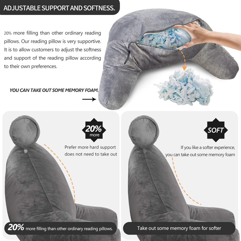 Skorter | Reading pillow with armrests