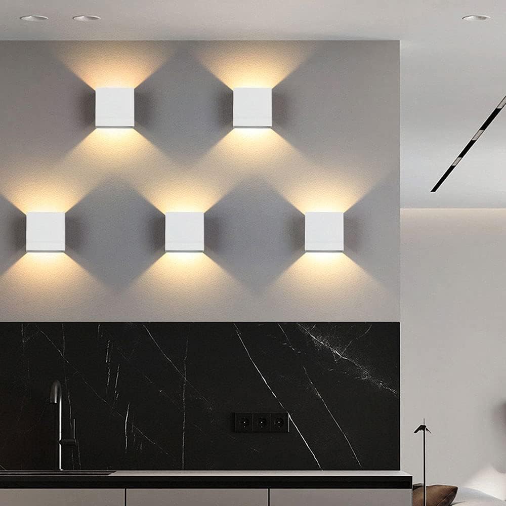 Skorter | Wireless Rechargeable Wall Lamp | Adjustable Up & Down Light, USB Powered for Home Decor & Cozy Ambiance