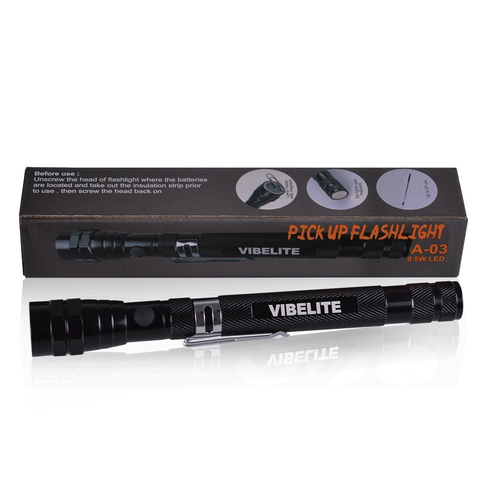 Skorter | Magnetic Flexible LED Flashlight Telescoping Pickup Tool