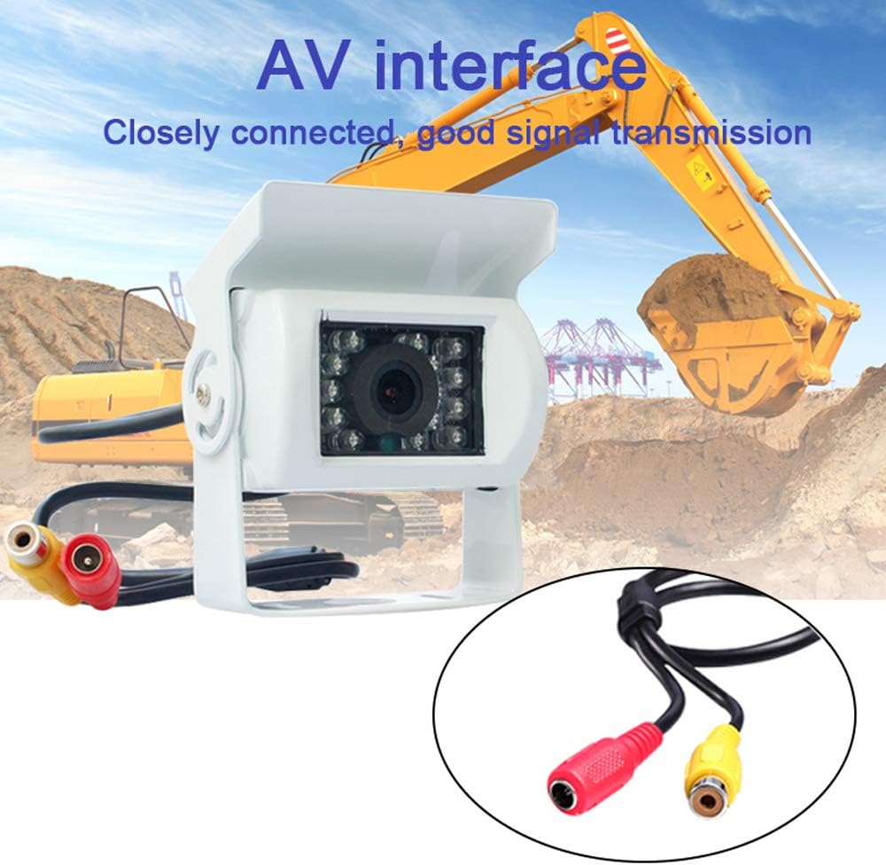 Skorter | Truck Backup Camera 12V/24V with 18 LED IR Night Vision IP68