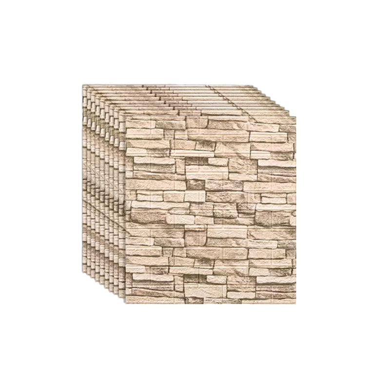 Skorter | Artificial Brick Wall Panel In Industrial Style Simple Living Living Room Wall Panel (1-Pack)