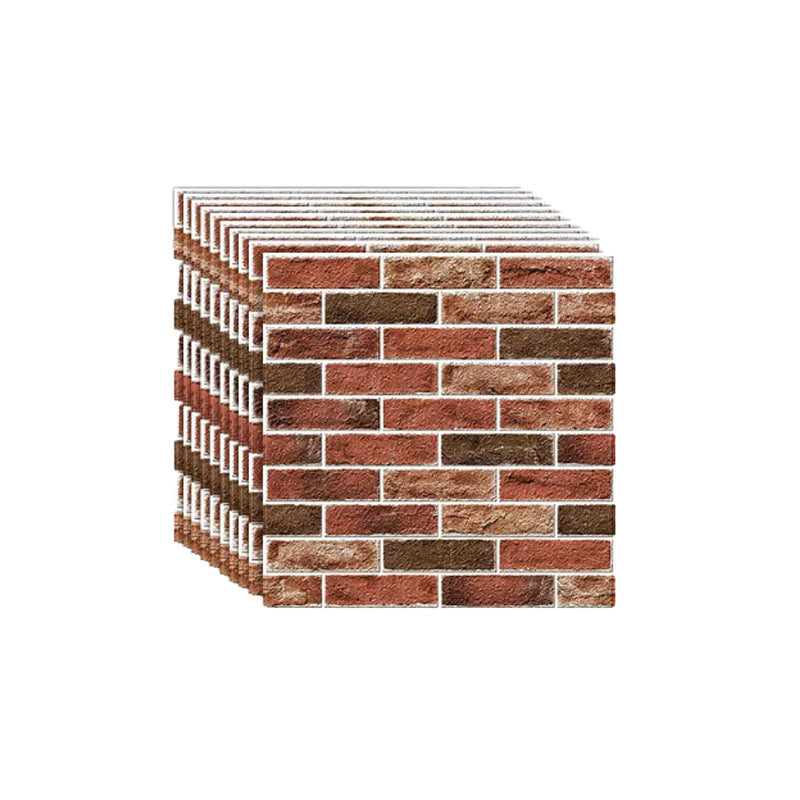 Skorter | Artificial Brick Wall Panel In Industrial Style Simple Living Living Room Wall Panel (1-Pack)