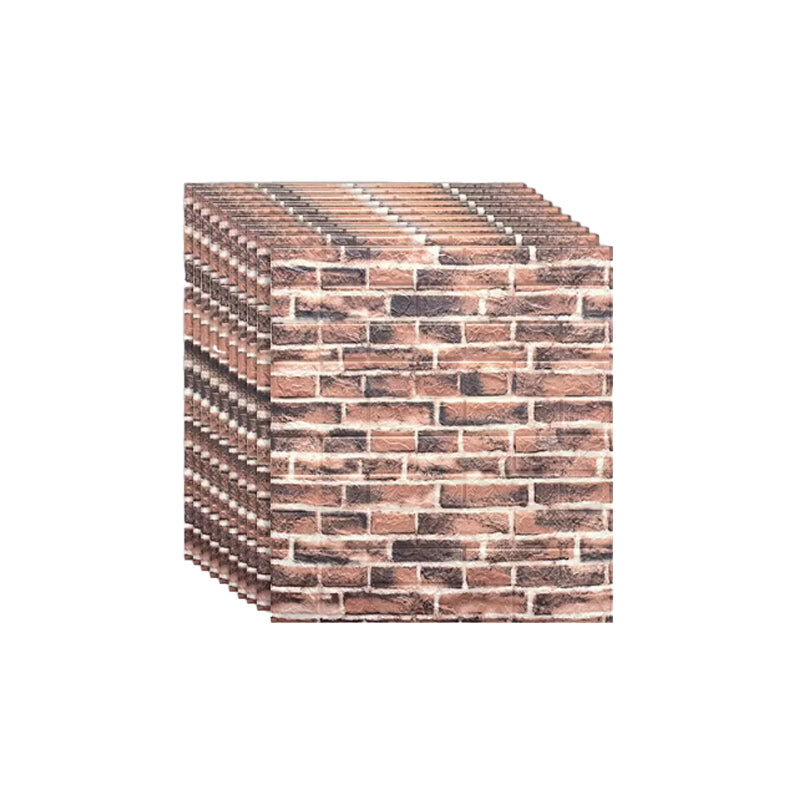 Skorter | Artificial Brick Wall Panel In Industrial Style Simple Living Living Room Wall Panel (1-Pack)