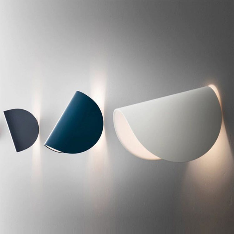 Skorter | Eveline Modern Geometric LED Wall Lamp - 4 Colors Indoor/Outdoor Metal