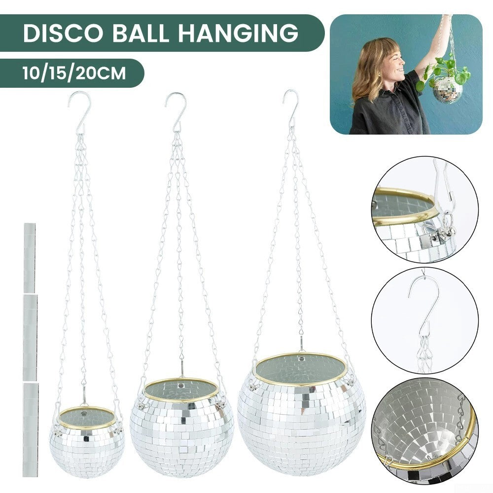 Skorter | Disco Ball Hanging Planter
