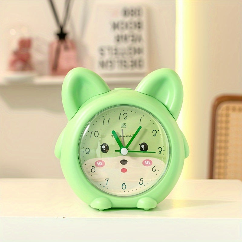 Skorter | KittyGlow - Cute Cat Cartoon Alarm Clock with Light