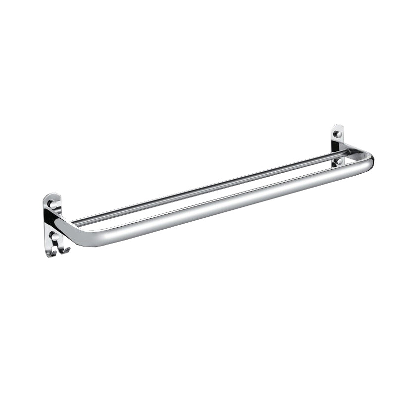 Skorter | Chrome Modern Bathroom Hardware Set Stainless Steel Towel Hook/Towel Bar & Bath Shelf