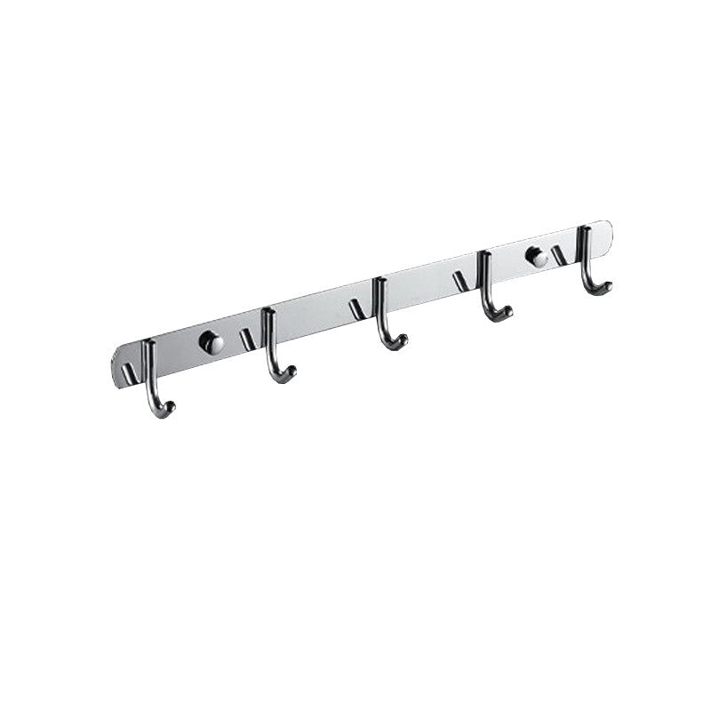 Skorter | Chrome Modern Bathroom Hardware Set Stainless Steel Towel Hook/Towel Bar & Bath Shelf