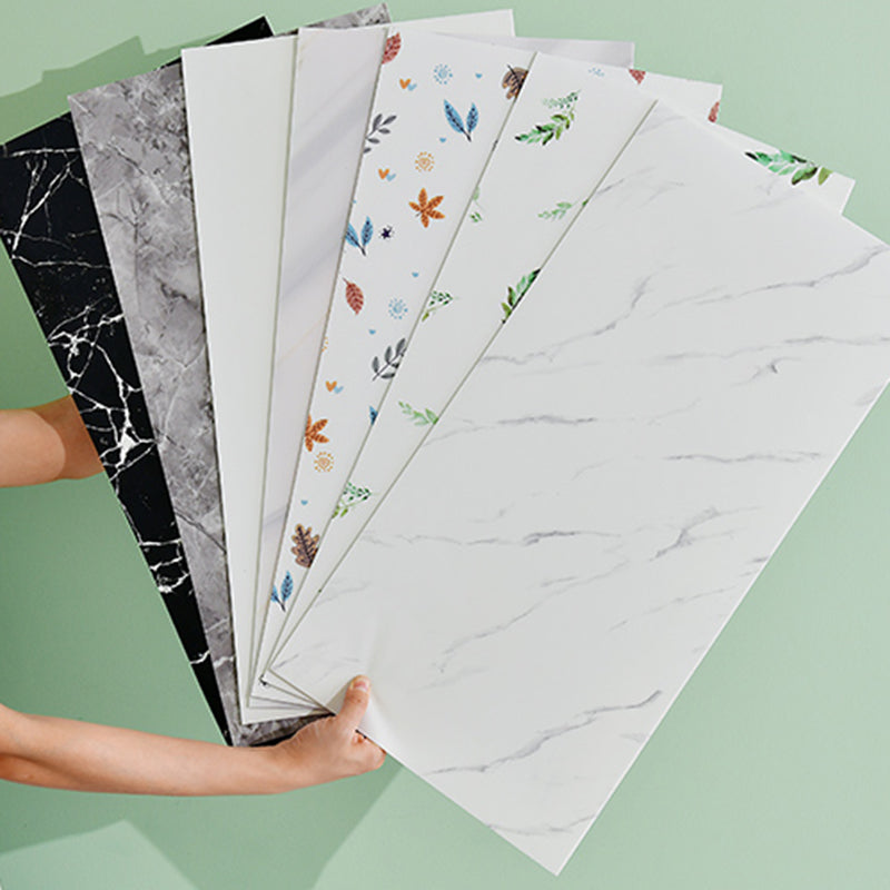 Skorter | Modern Bathroom Wall Tile Peel and Stick Waterproof Imitation Ceramic Tile