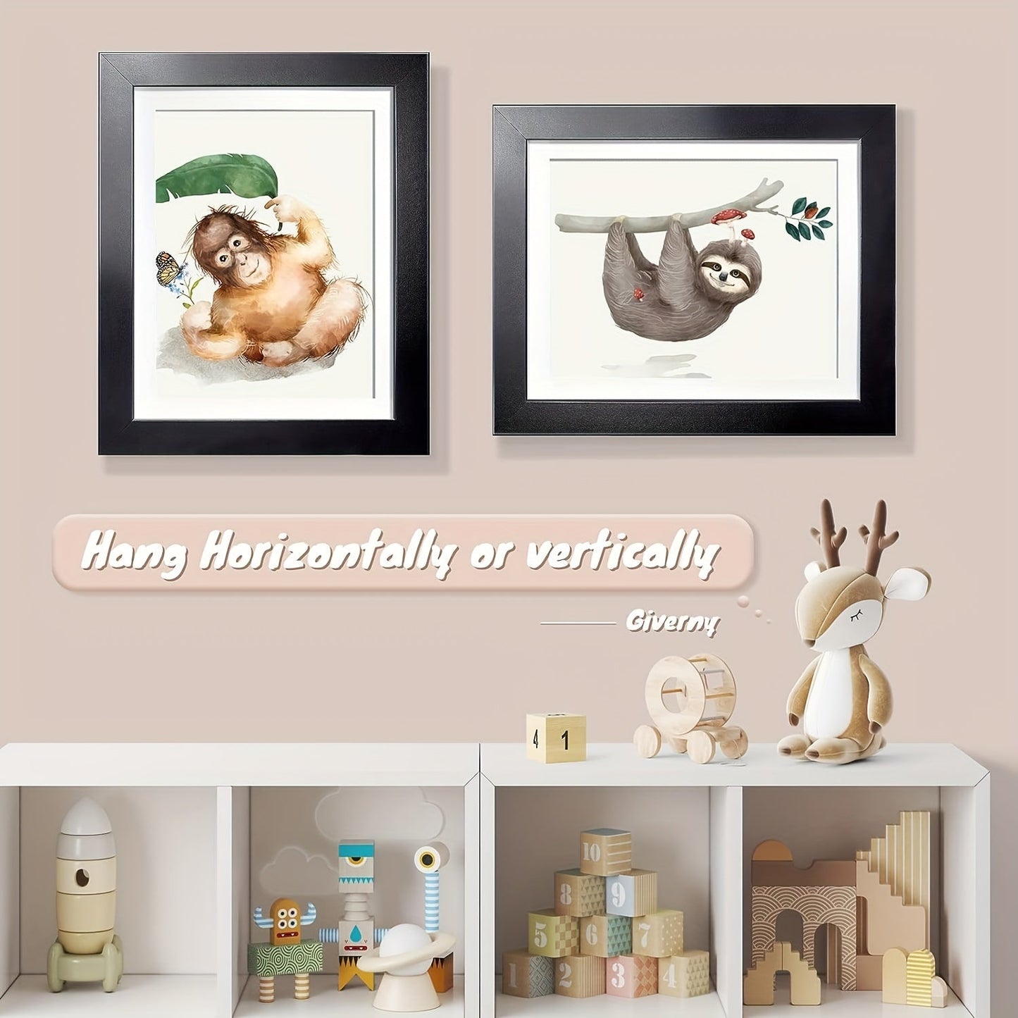 Skorter | 1 pcs Children's Art Photo Frame - A4 Front Opening Frame for School Art, Flip Frame for Paintings and Projects