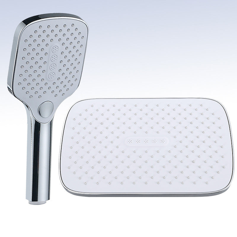 Skorter | Modern Bathroom Standard Showerhead Rainfall Square Ceiling Mounted Showerhead