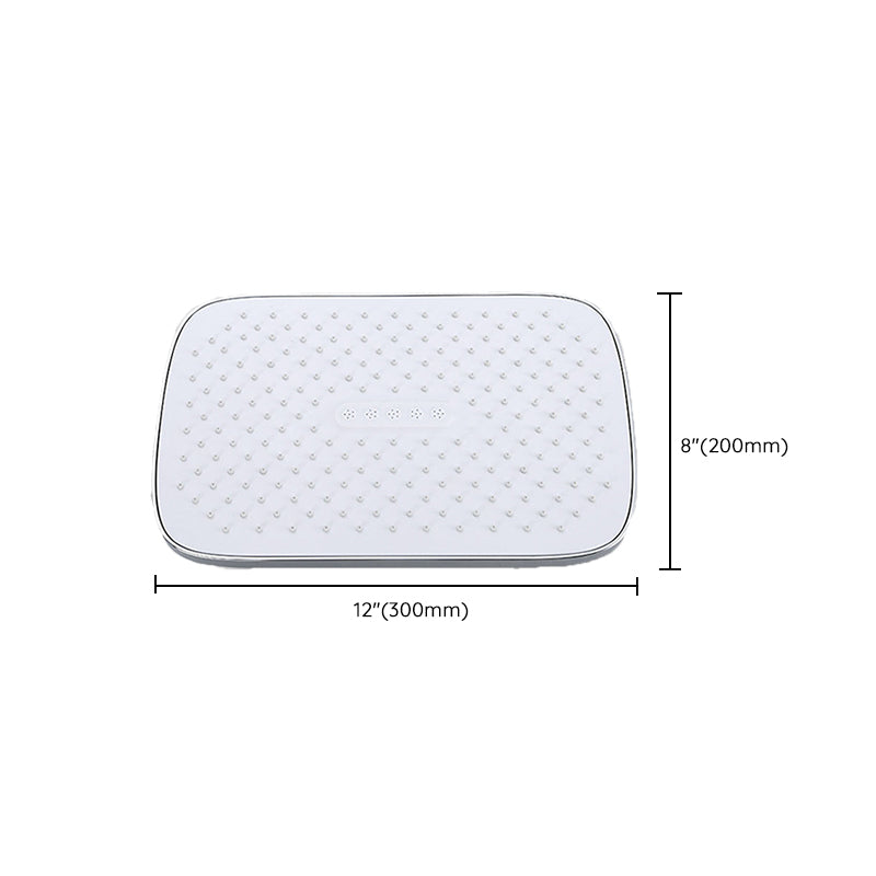 Skorter | Modern Bathroom Standard Showerhead Rainfall Square Ceiling Mounted Showerhead