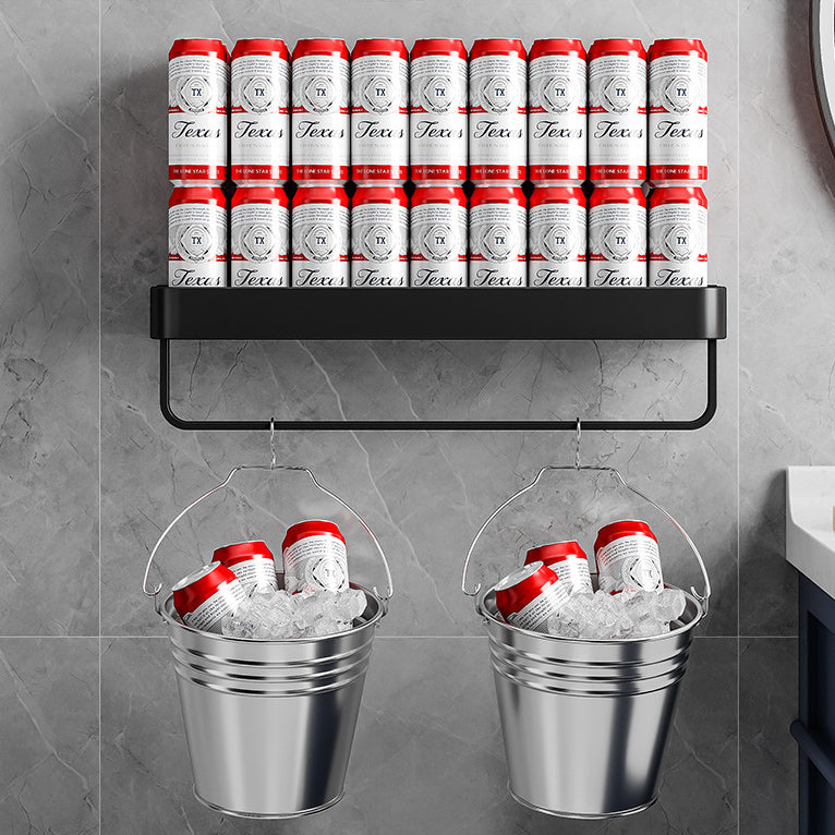 Skorter | Contemporary Bathroom Accessories Hardware Set Aluminum Bathroom Shelf
