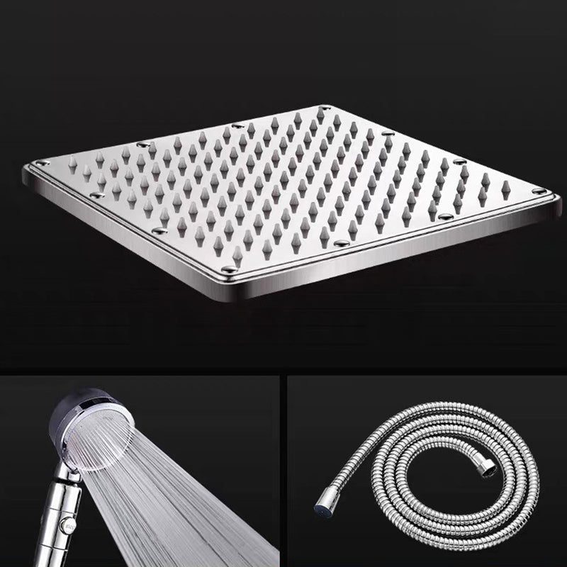 Skorter | Contemporary Style Shower Head Bathroom Fixed Shower Head with Round and Square Shape
