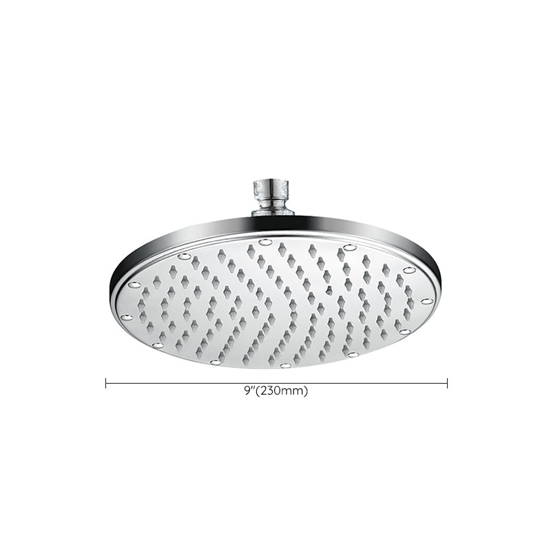 Skorter | Contemporary Style Shower Head Bathroom Fixed Shower Head with Round and Square Shape