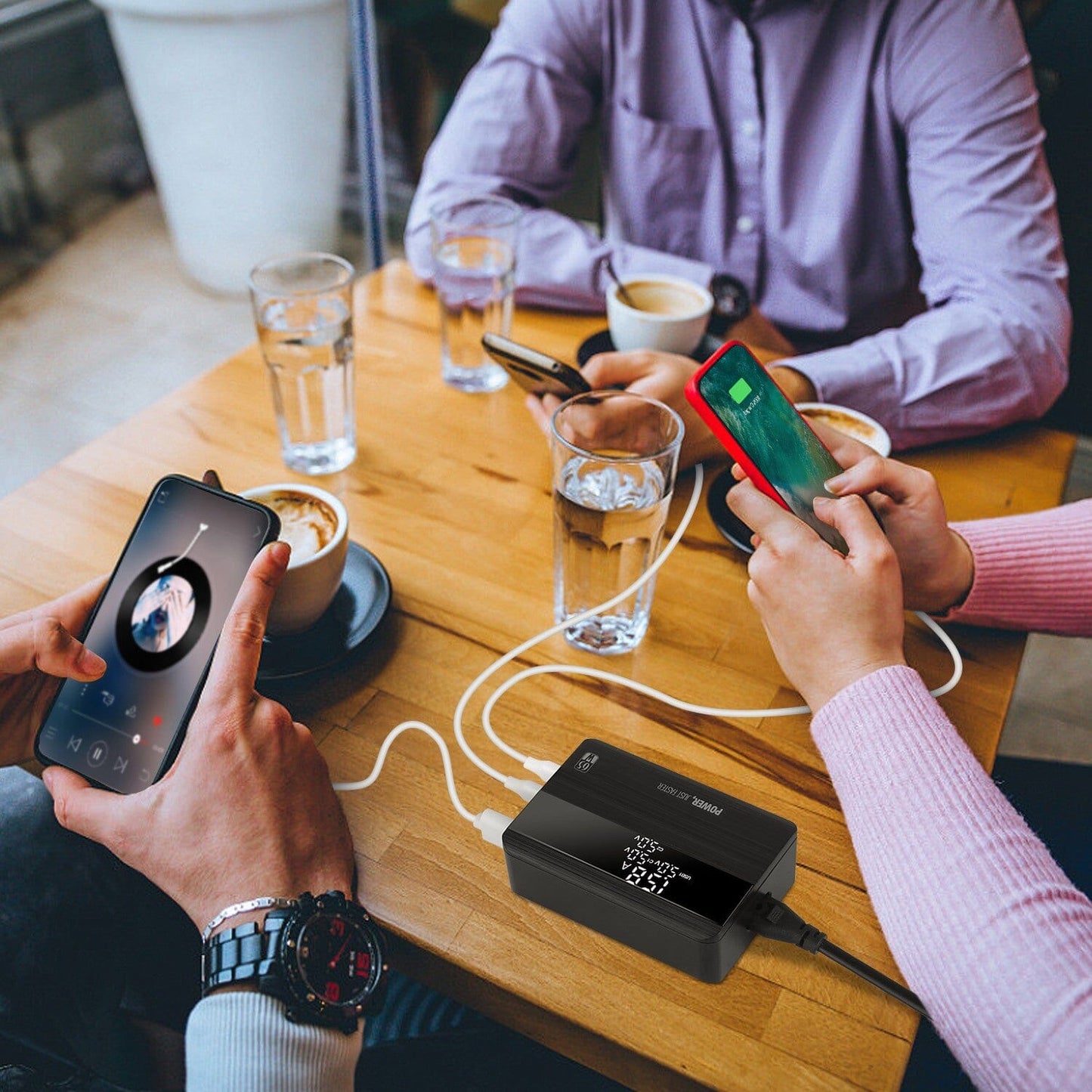 Skorter | 65W 4 USB Port Fast Wall Charger