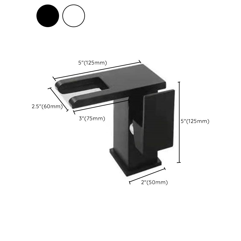 Skorter | Single-Handle Basin Faucet 1-Hole Widely Used Bathroom Sink Faucet with LED Lighting