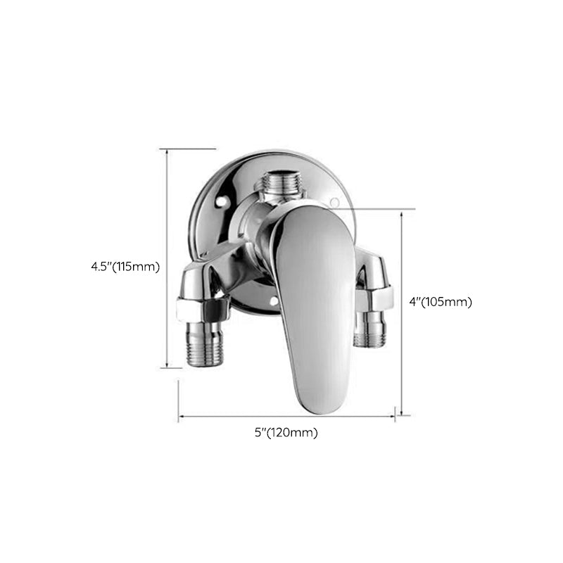 Skorter | Shower Trim Massage Jet Level Handle Wall Mounted Shower Trim