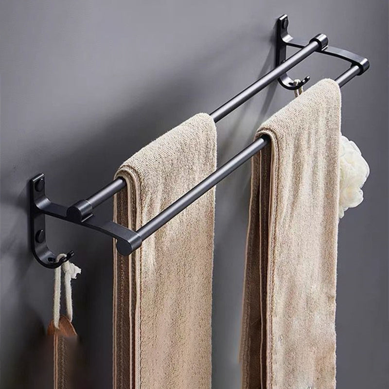 Skorter | Modern Bathroom Accessory Set Black Soap Dish Bath Tray Bathroom Set