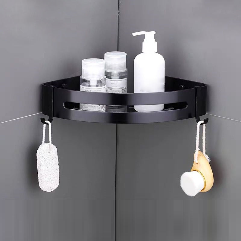 Skorter | Modern Bathroom Accessory Set Black Soap Dish Bath Tray Bathroom Set