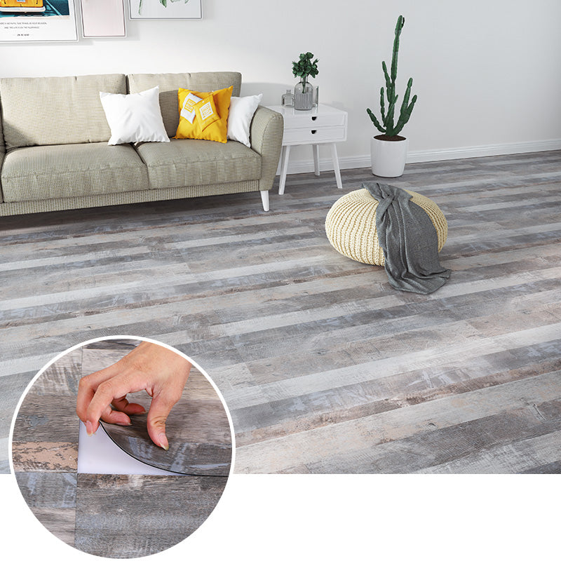 Skorter | Modern PVC flooring Peel and Stick wood look embossed vinyl floor tiles