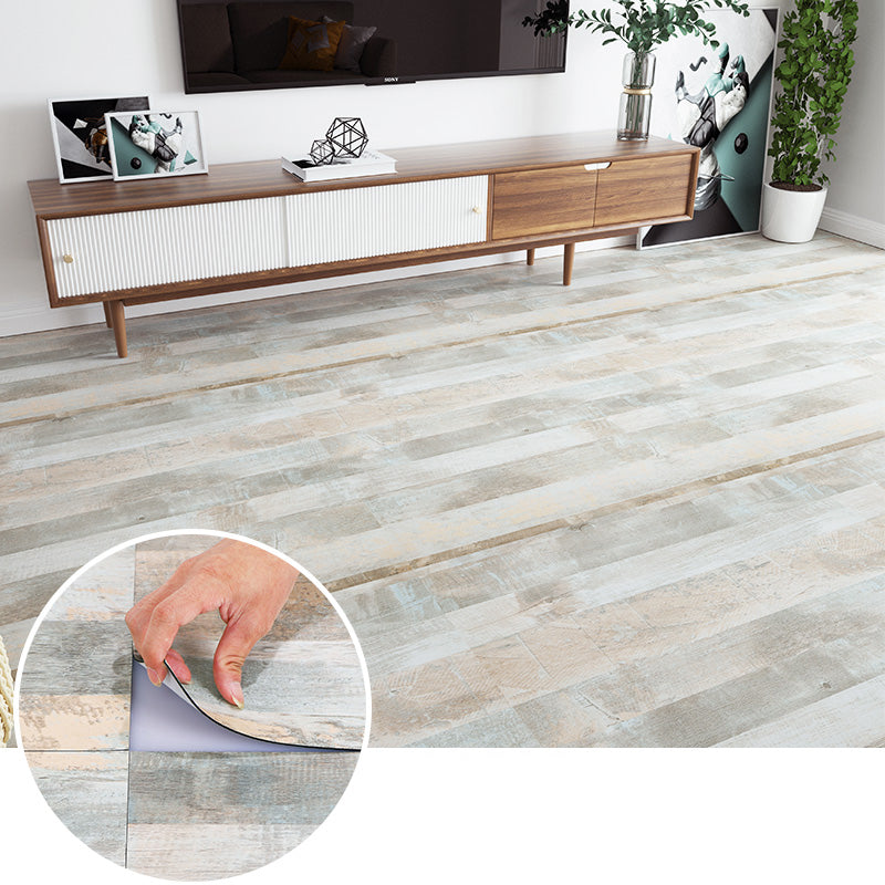 Skorter | Modern PVC flooring Peel and Stick wood look embossed vinyl floor tiles