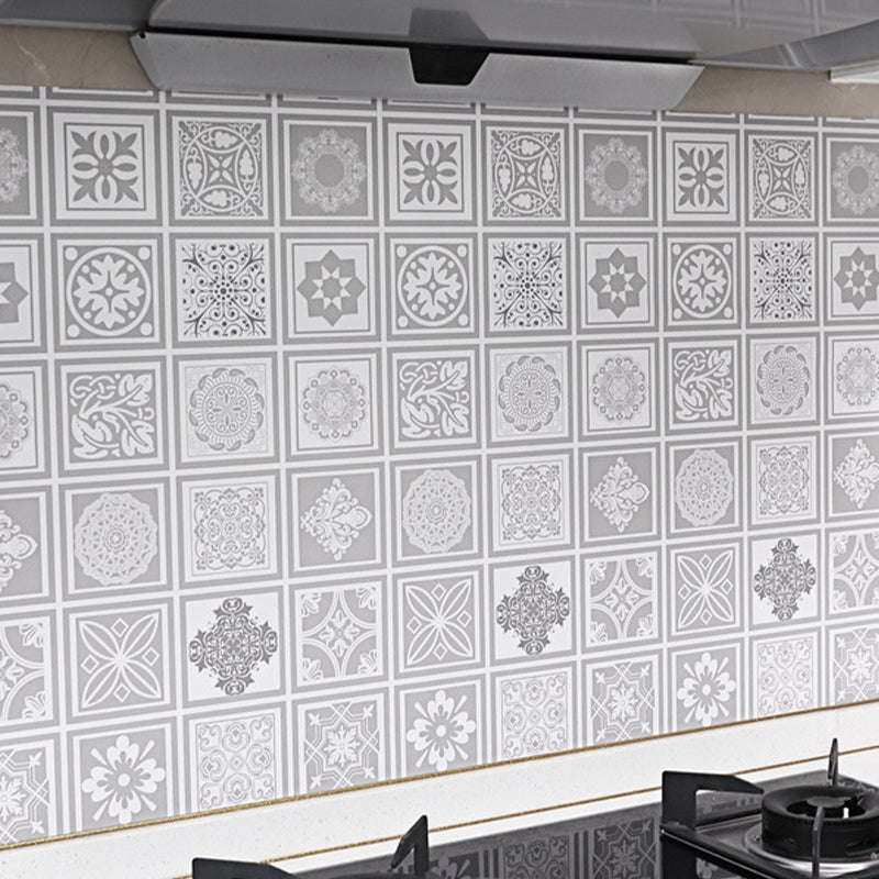 Skorter | Modern Peel and Stick Tiles PVC Mosaic Tiles Peel and Stick Back Wall Tiles