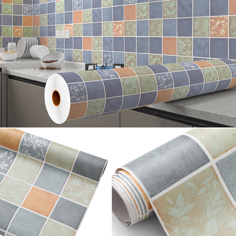 Skorter | Modern Peel and Stick Tiles PVC Mosaic Tiles Peel and Stick Back Wall Tiles