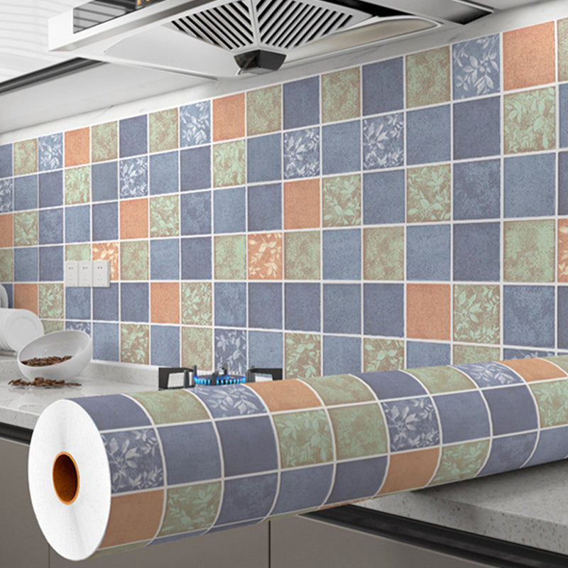 Skorter | Modern Peel and Stick Tiles PVC Mosaic Tiles Peel and Stick Back Wall Tiles