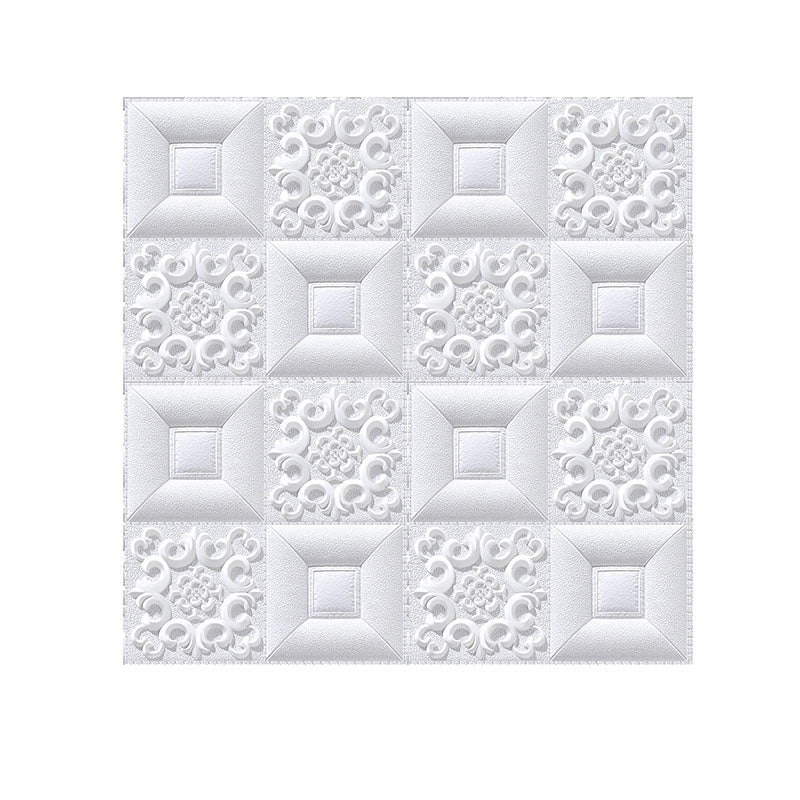 Skorter | Modern Tin Wall Panel Smooth Wall Ceiling XPE Cotton Set of 1