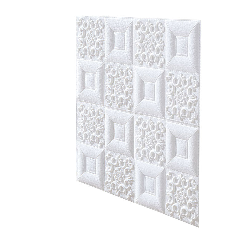 Skorter | Modern Tin Wall Panel Smooth Wall Ceiling XPE Cotton Set of 1