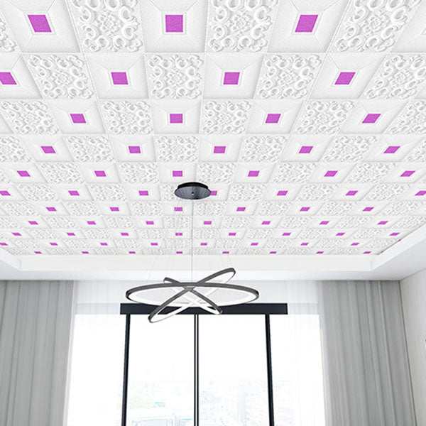 Skorter | Modern Tin Wall Panel Smooth Wall Ceiling XPE Cotton Set of 1