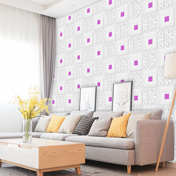 Skorter | Modern Tin Wall Panel Smooth Wall Ceiling XPE Cotton Set of 1
