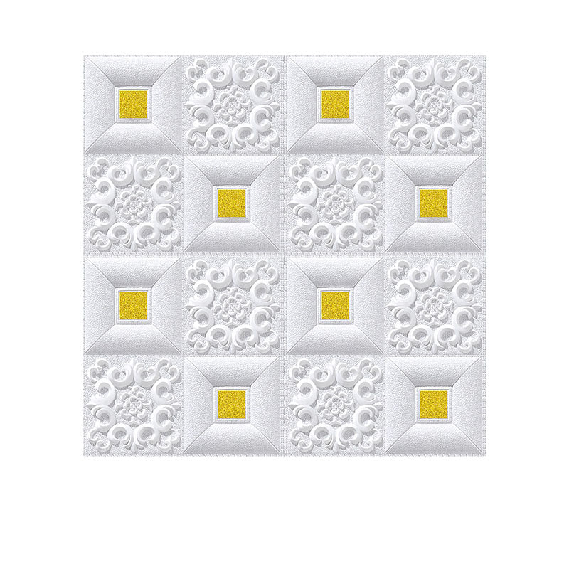Skorter | Modern Tin Wall Panel Smooth Wall Ceiling XPE Cotton Set of 1