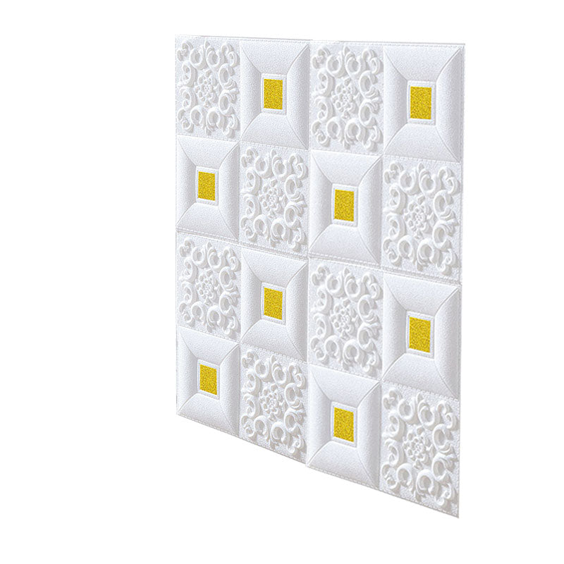 Skorter | Modern Tin Wall Panel Smooth Wall Ceiling XPE Cotton Set of 1