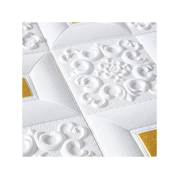 Skorter | Modern Tin Wall Panel Smooth Wall Ceiling XPE Cotton Set of 1