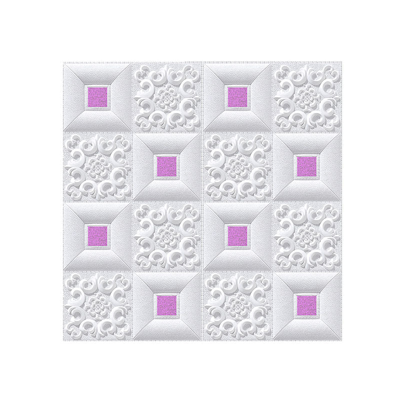 Skorter | Modern Tin Wall Panel Smooth Wall Ceiling XPE Cotton Set of 1