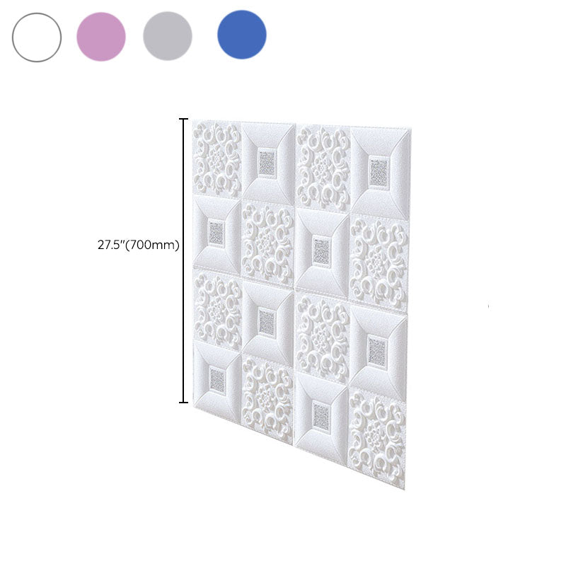 Skorter | Modern Tin Wall Panel Smooth Wall Ceiling XPE Cotton Set of 1