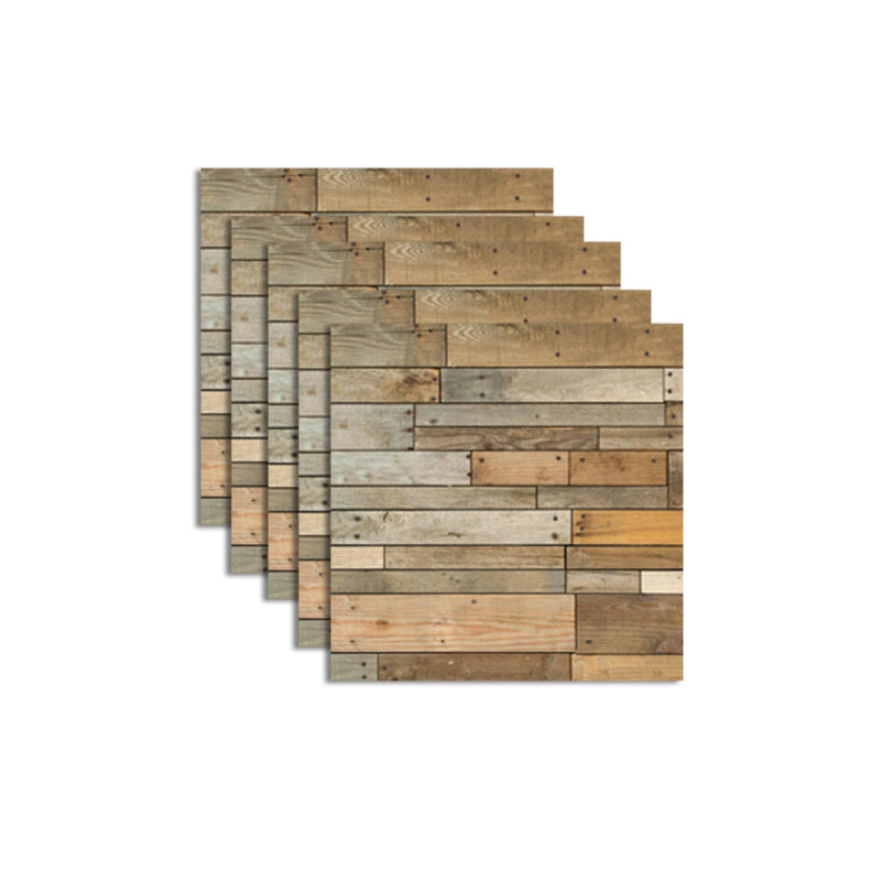 Skorter | Pattern Matte Color Stone Peel and Stick Mosaic Tile Peel and Stick Tile Set of 5